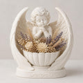 Winged Praying Cherub Floral Holder