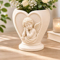 Cherub Heart Floral Arrangement Centerpiece
