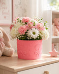 Baby Girl Pink Floral Holder
