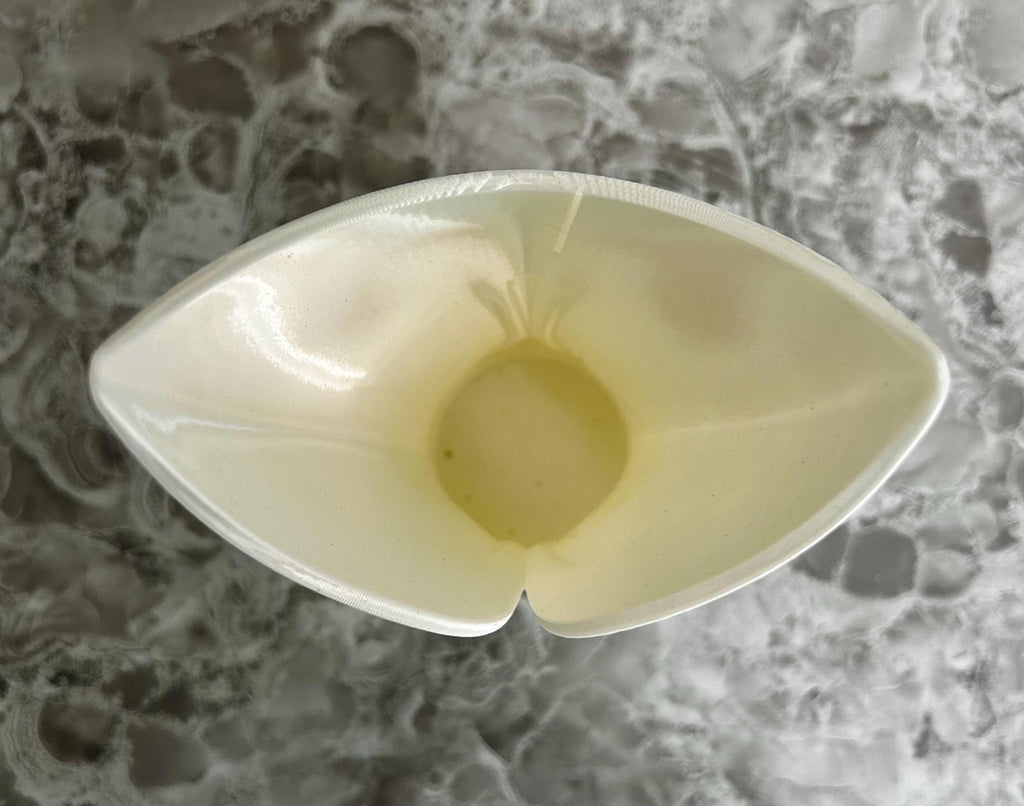 Angel Wings White Silk Vase