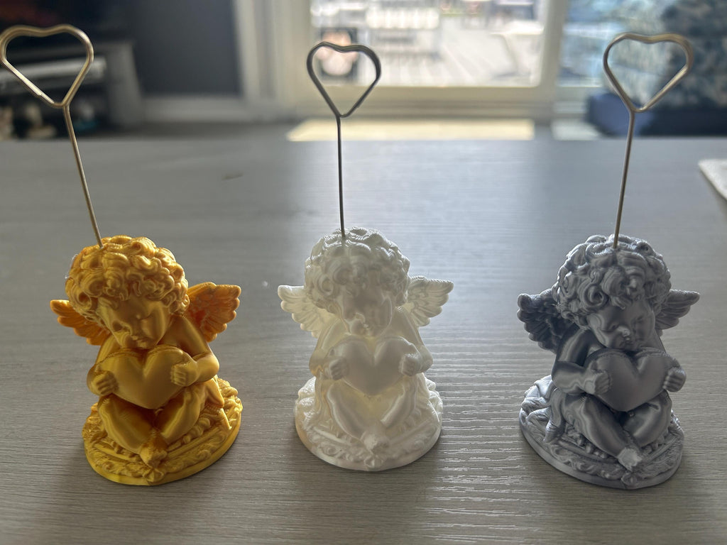 Premium Cherub Place Card Holder