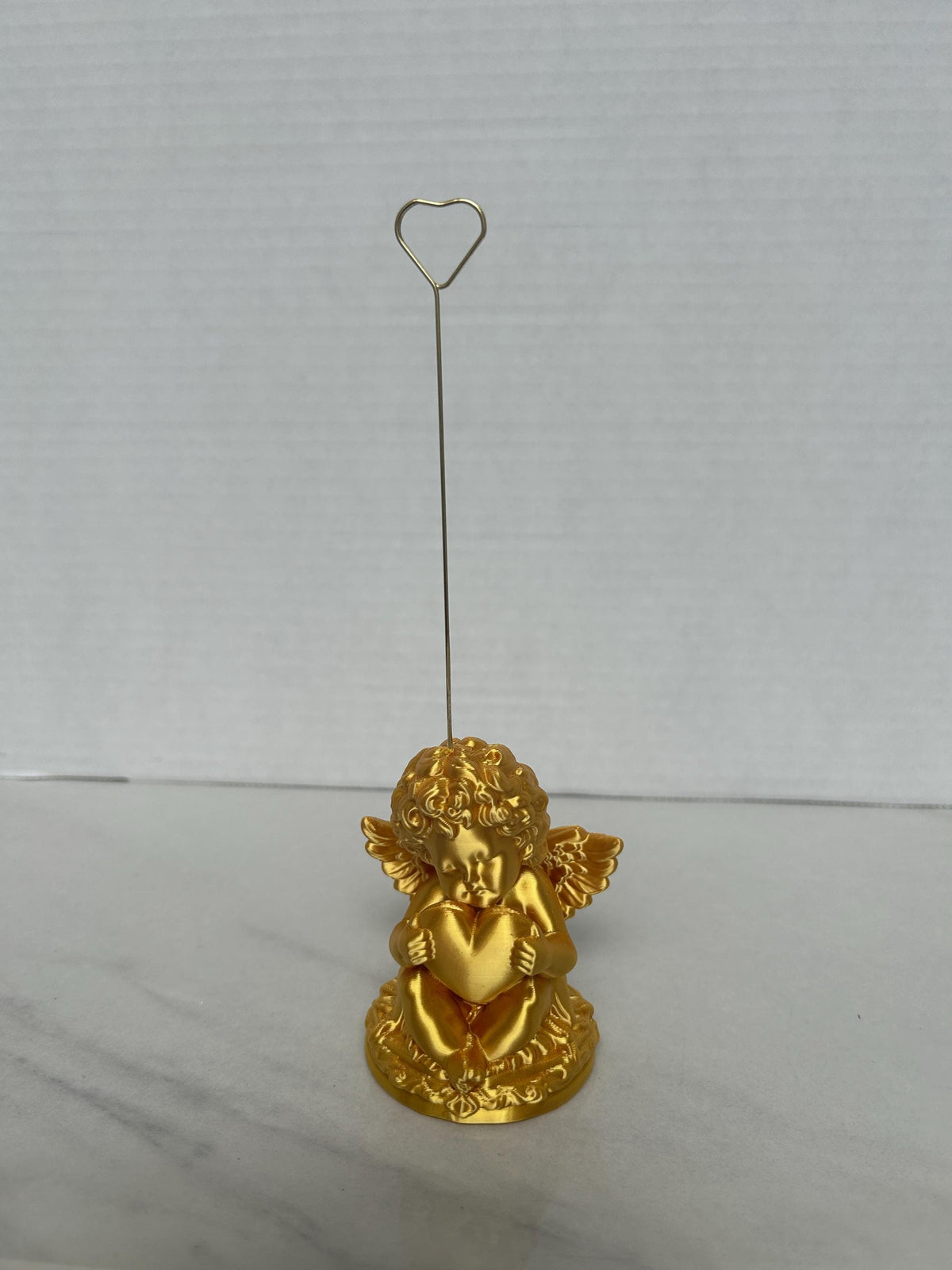 Premium Cherub Table Card Holder