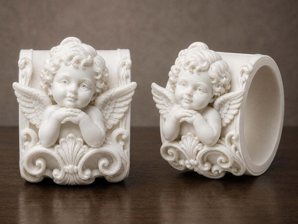 Cherub Napkin Ring Holder